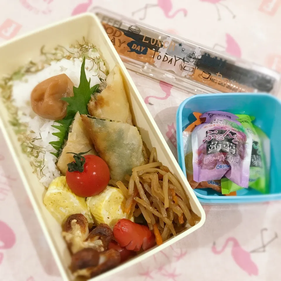 Snapdishの料理写真:2018.7.5 今日の娘弁当♡|mieさん