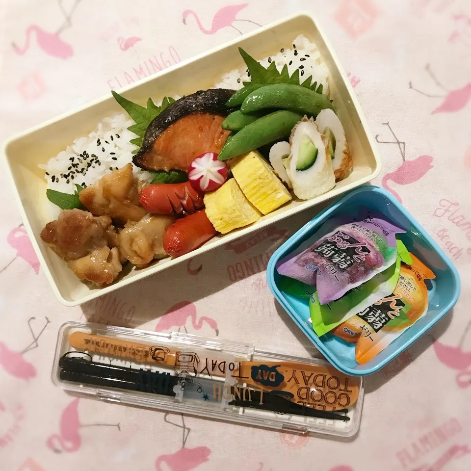 Snapdishの料理写真:2018.7.2 今日の娘弁当♡|mieさん