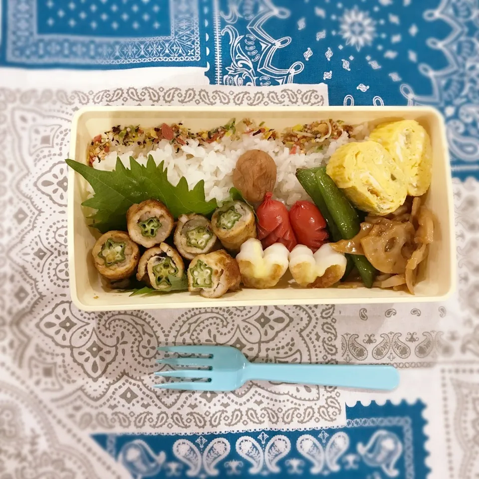 Snapdishの料理写真:2018.6.15 今日の娘弁当♡|mieさん