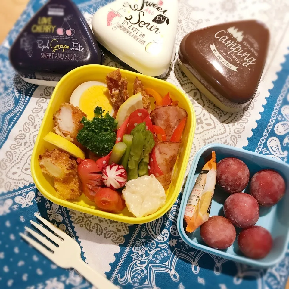 Snapdishの料理写真:2018.6.2 今日の娘弁当♡|mieさん