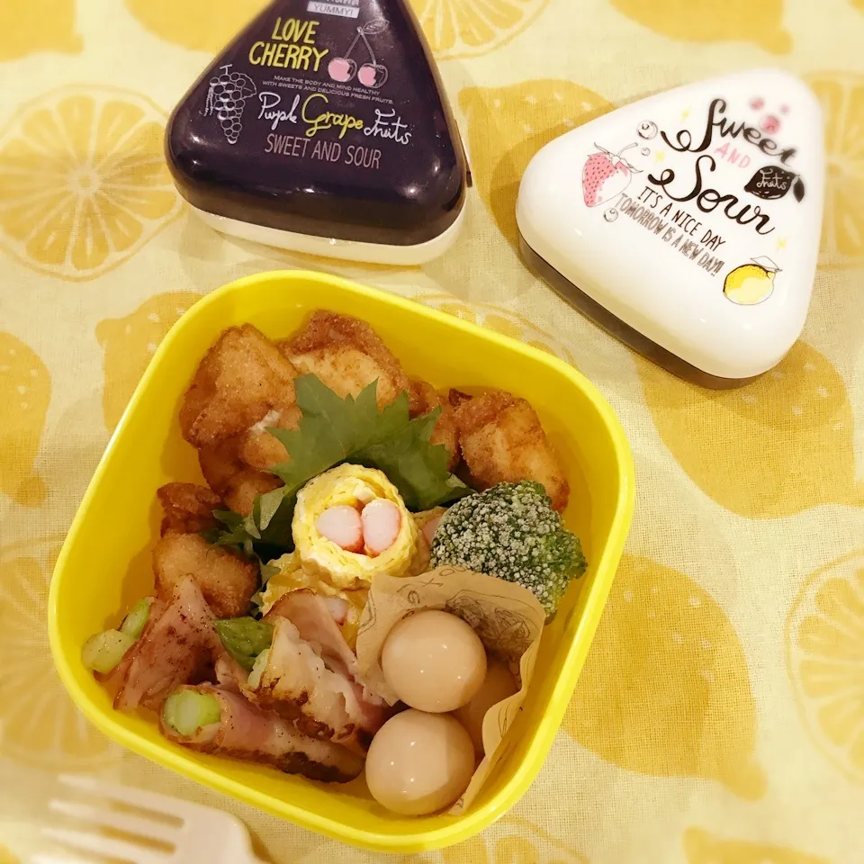 Snapdishの料理写真:2018.5.30 今日の娘弁当♡|mieさん