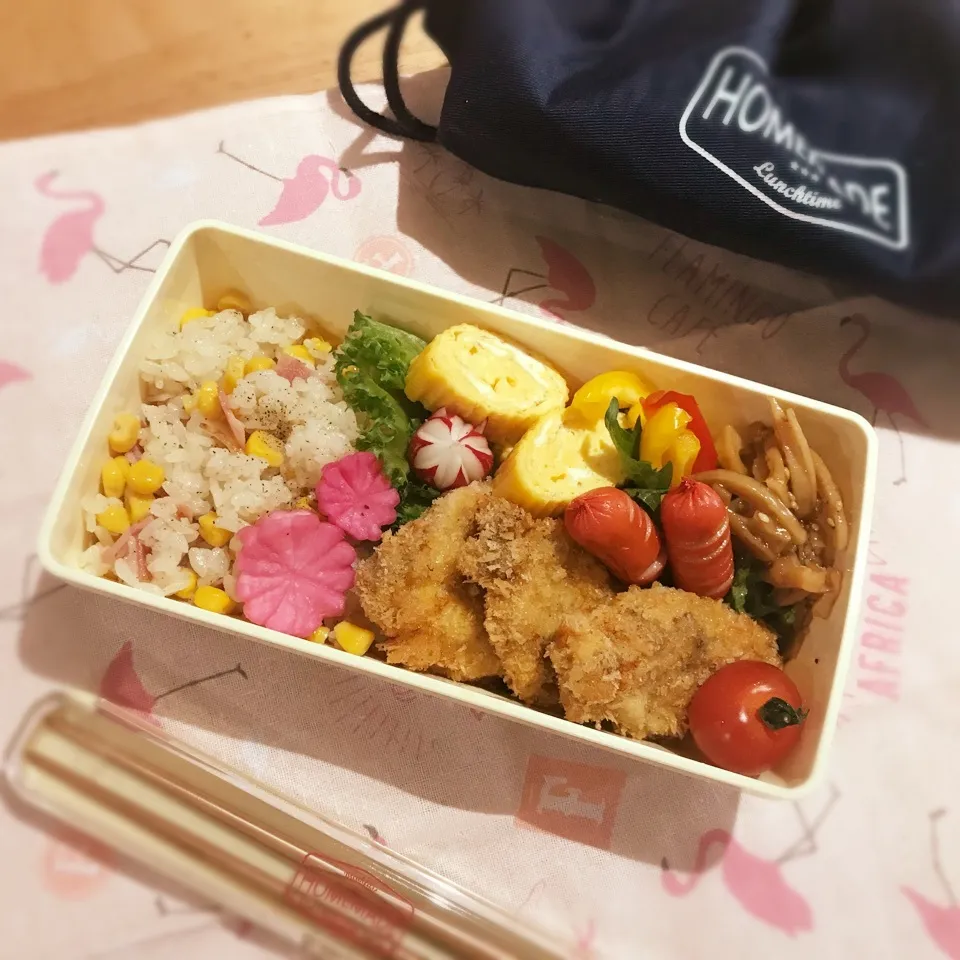 2018.4.26 今日の娘弁当♡|mieさん