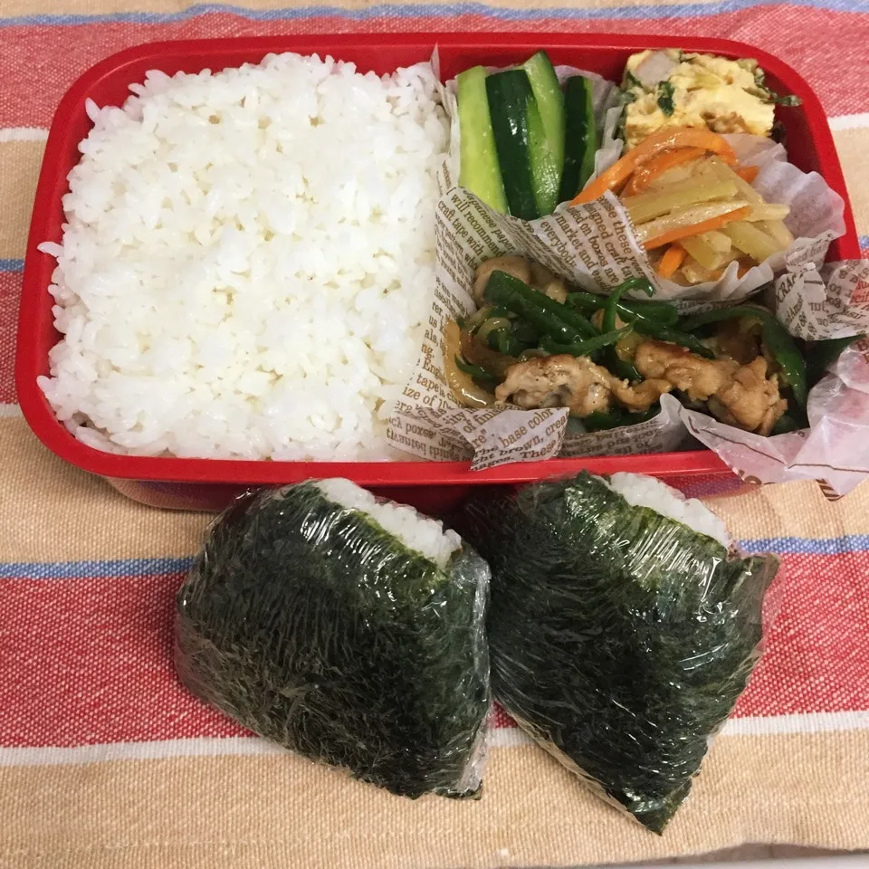 Snapdishの料理写真:男子高校生弁当No.452・今日も感謝弁当|mickyさん