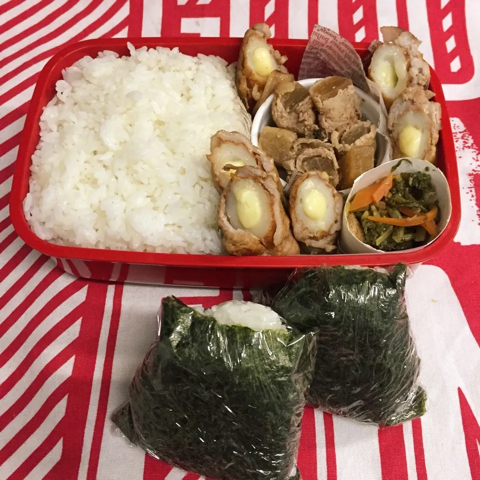 Snapdishの料理写真:男子高校生弁当No.450・今日も感謝弁当|mickyさん