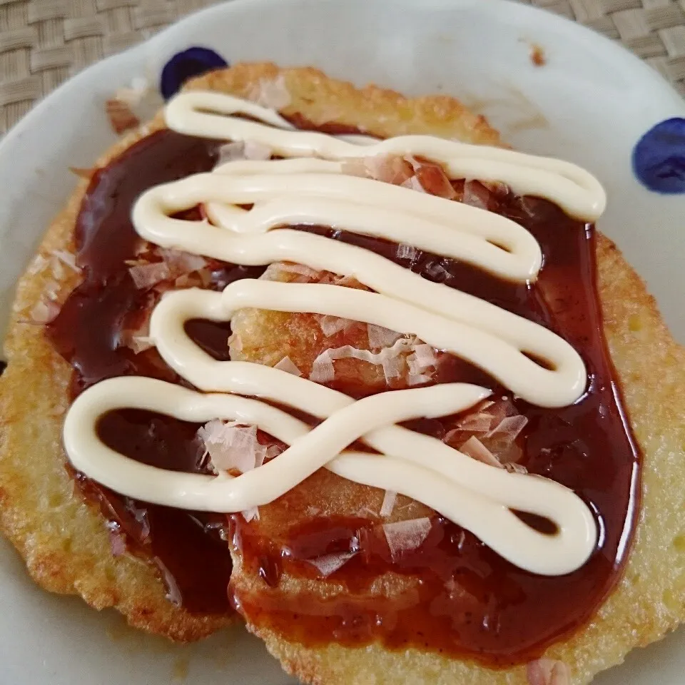 冷凍豆腐のお好み焼き風|蘭蘭さん