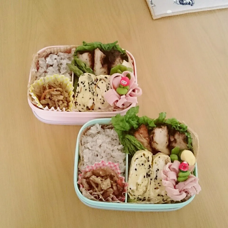 お花見🌸弁当|蘭蘭さん