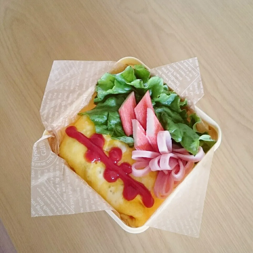 オムライス弁当|蘭蘭さん