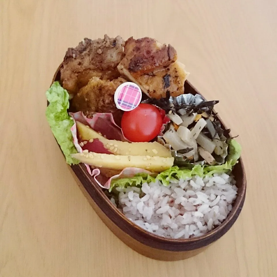 鶏肉味噌焼き弁当|蘭蘭さん