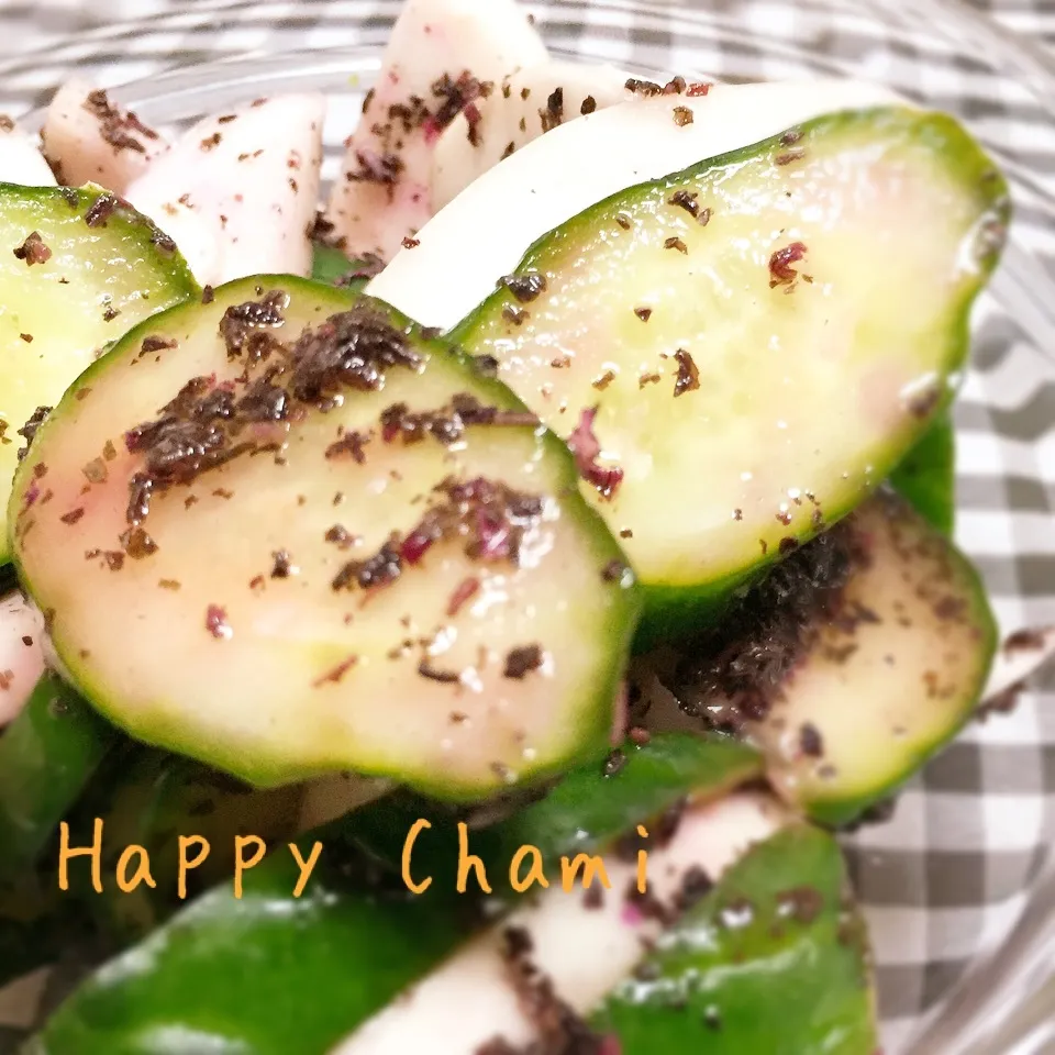 蕪ときゅうりの浅漬け|chamiさん