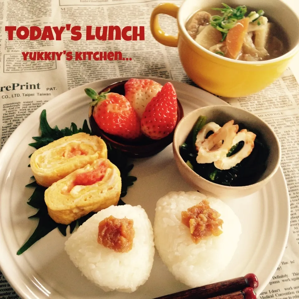 ♡♡卵焼きメインのワンプレートlunch♡♡|ユッキーさん