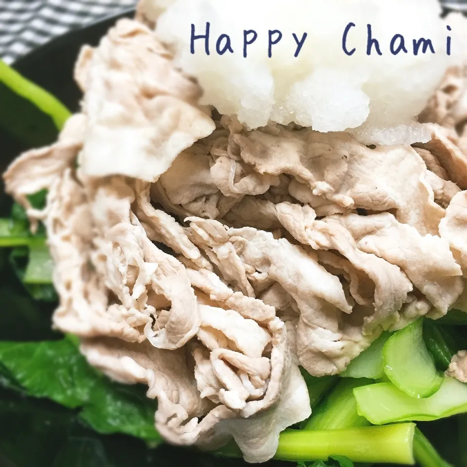 豚肉の冷しゃぶ|chamiさん