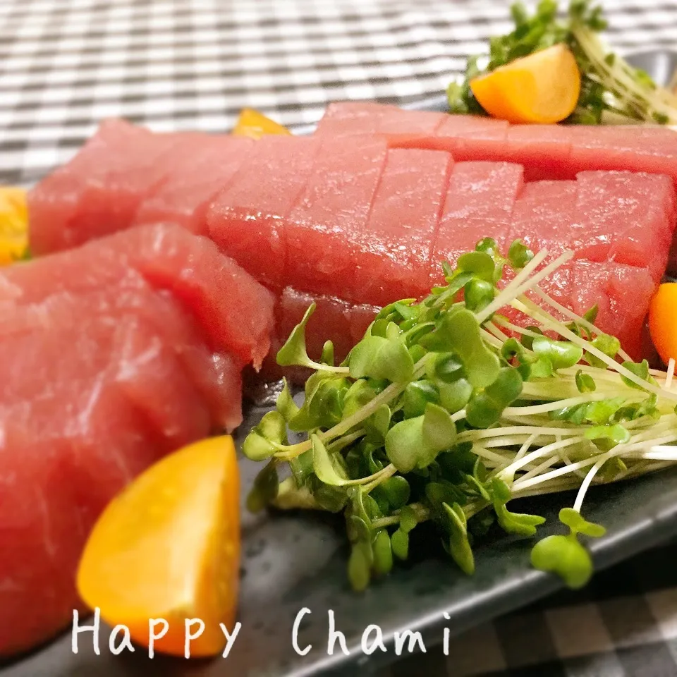 マグロのお刺身|chamiさん