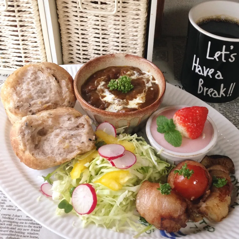 Snapdishの料理写真:♡♡ワンプレートでご機嫌Sunday♡♡|ユッキーさん