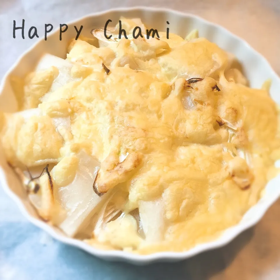 お餅のチーズ焼き|chamiさん