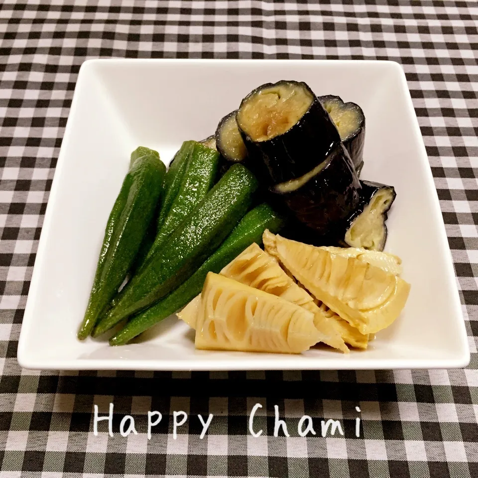 揚げ野菜のお浸し|chamiさん