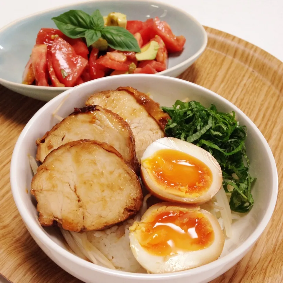 ♡♡鶏チャーシュー丼♡♡|ユッキーさん