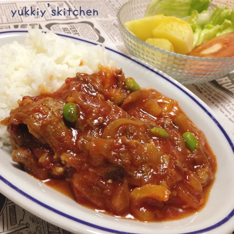 ♡♡牛すじトロり〜んなトマト煮込み♡♡|ユッキーさん