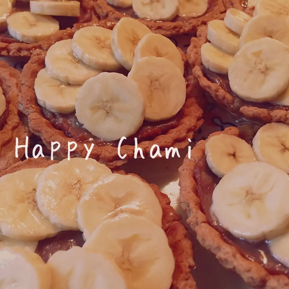 チョコレートバナナタルト|chamiさん