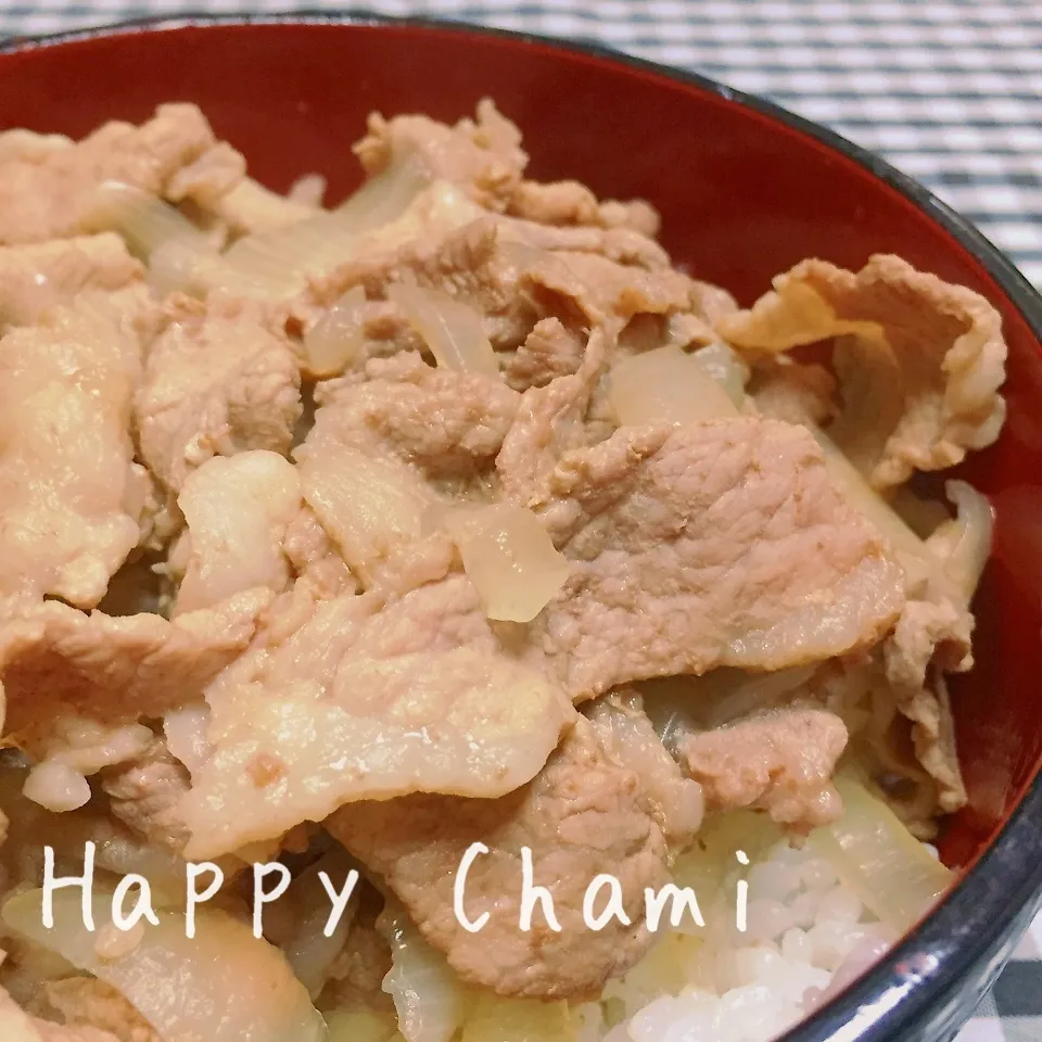 豚丼|chamiさん