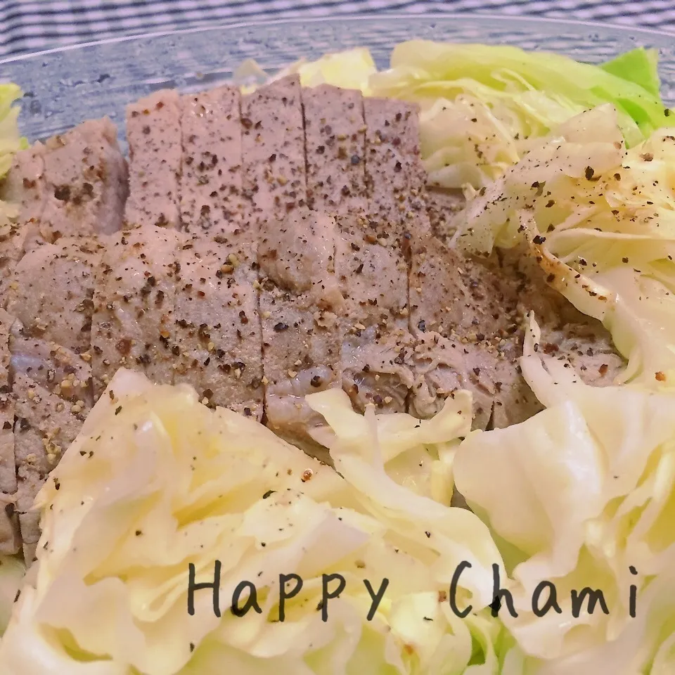 キャベツと塩豚のスチーム|chamiさん