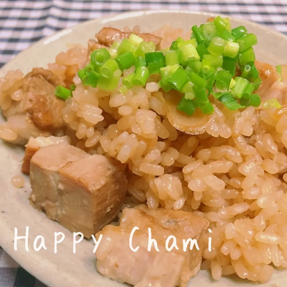 中華ちまき風 豚肉の炊き込み御飯|chamiさん