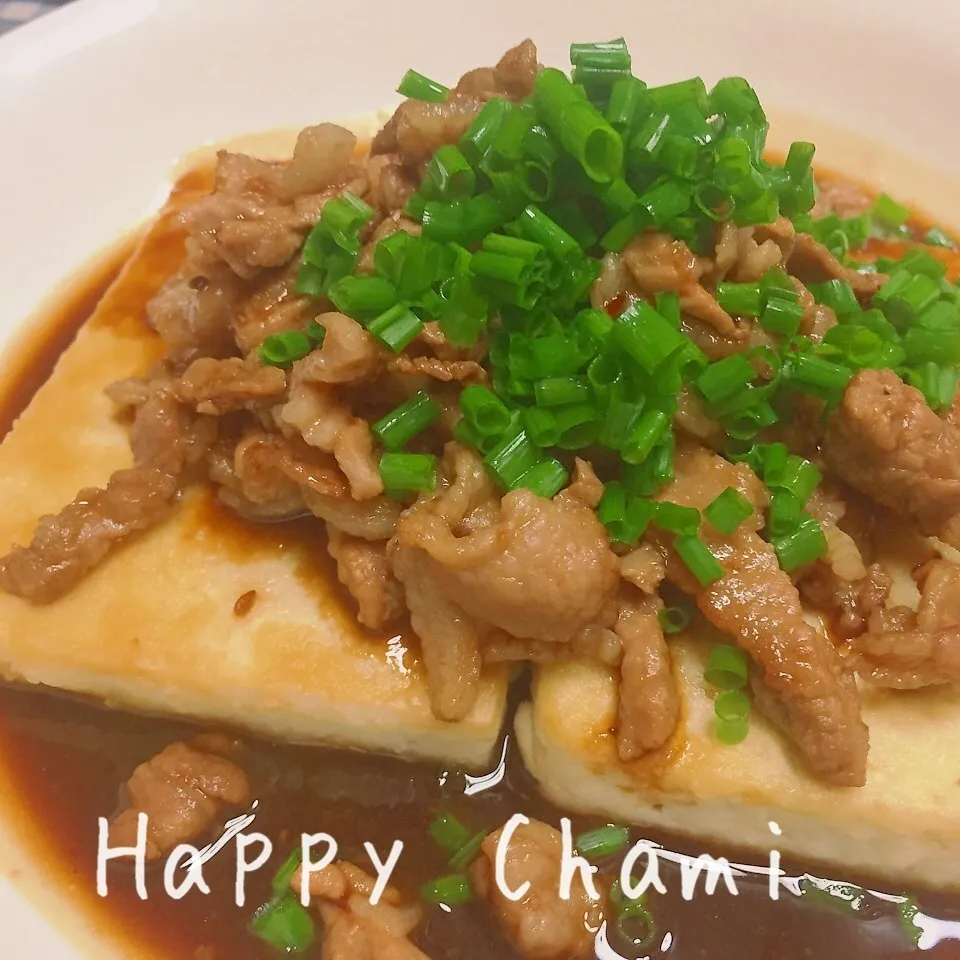 豆腐ステーキ|chamiさん