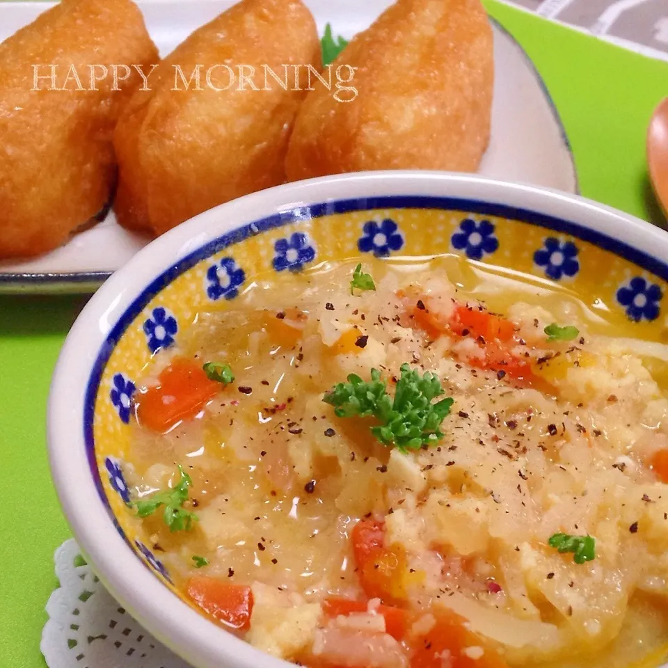 ◎食べるスープ〜まねっこ◎コレめっちゃくちゃうまいよ♡|ユッキーさん