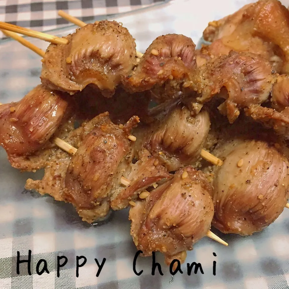 砂肝塩焼き|chamiさん