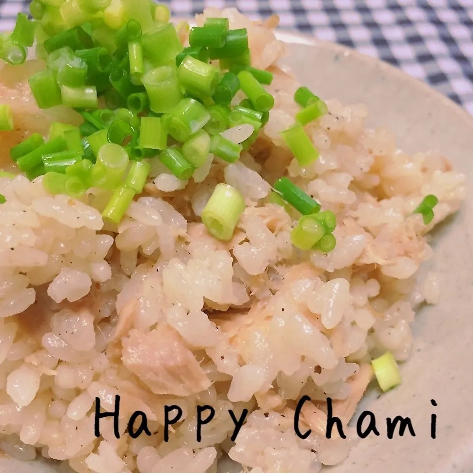 ツナの炊き込み御飯|chamiさん