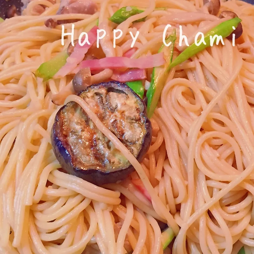 和風パスタ|chamiさん