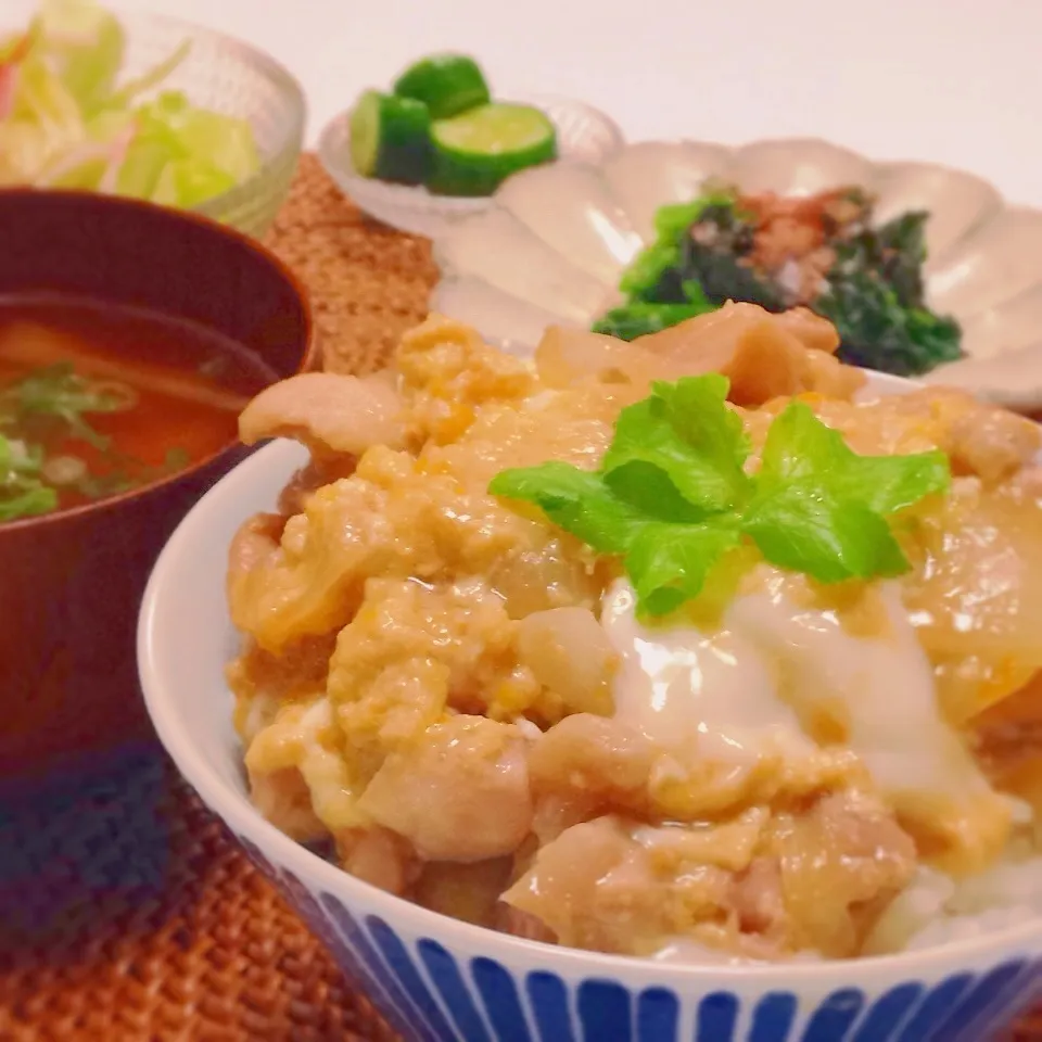 ◎親子丼でドーンと晩ごはん〜♬◎|ユッキーさん