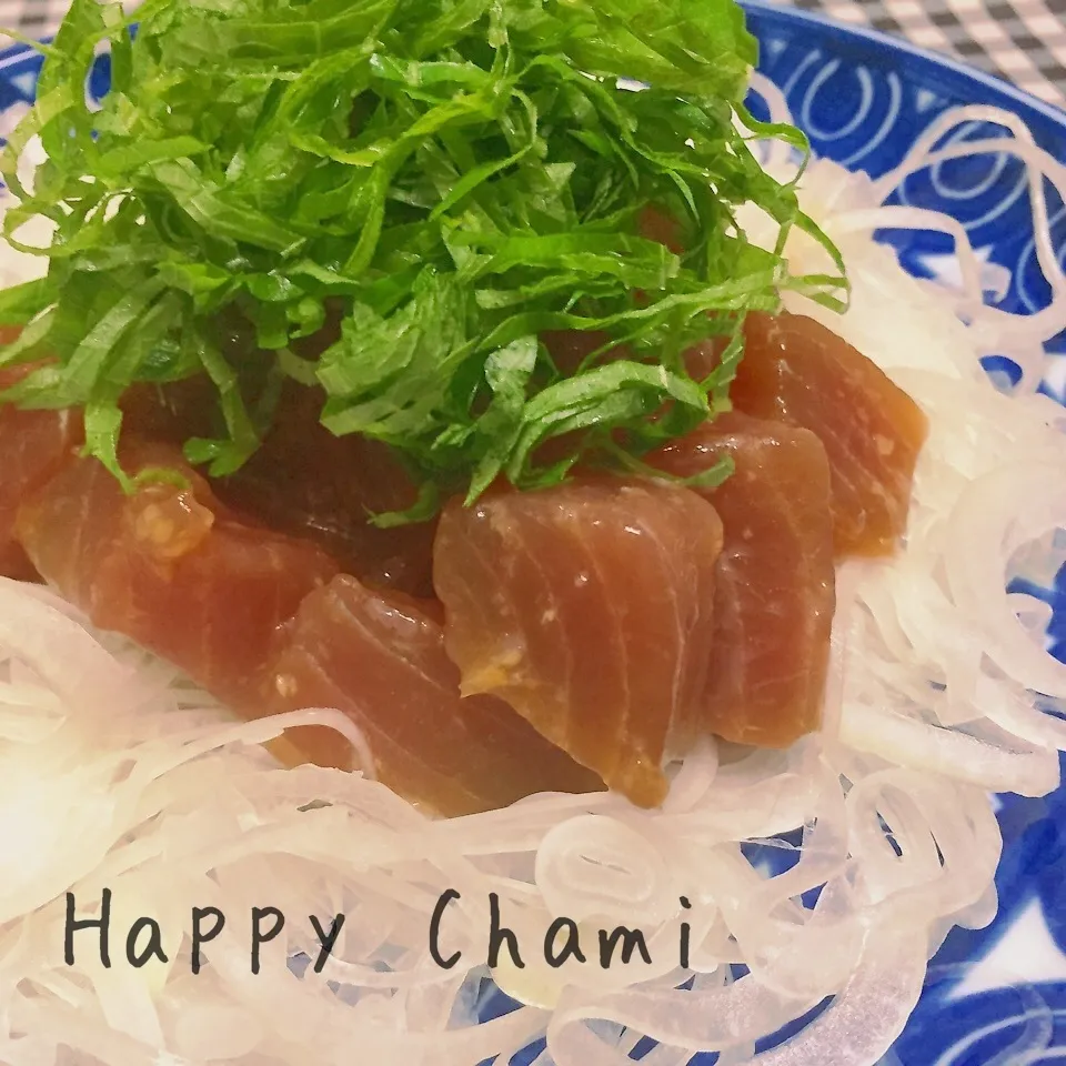 マグロの漬け|chamiさん