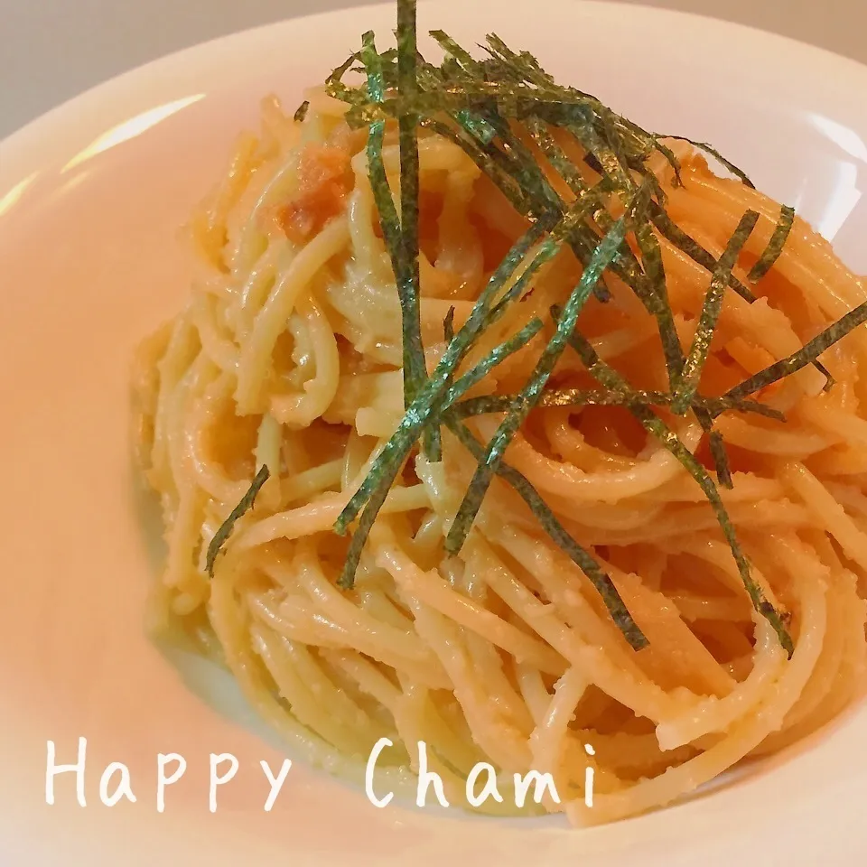 Snapdishの料理写真:たらこパスタ|chamiさん