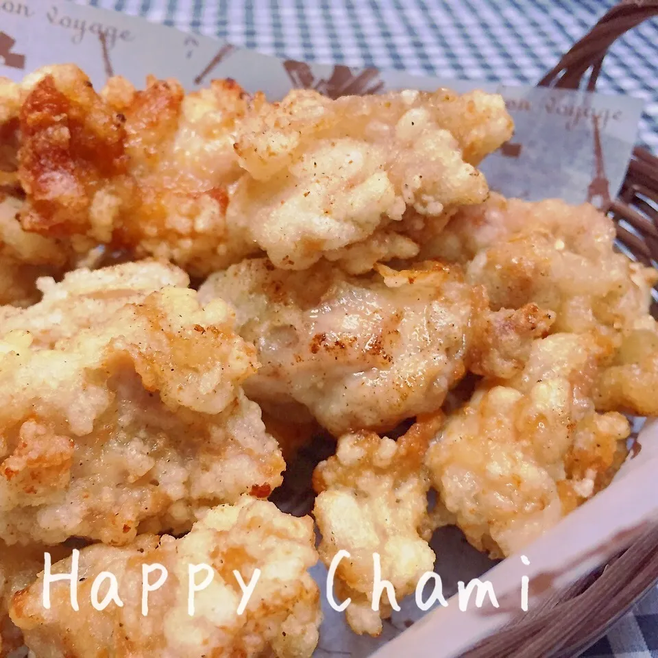 ニンニク風味の塩から揚げ|chamiさん