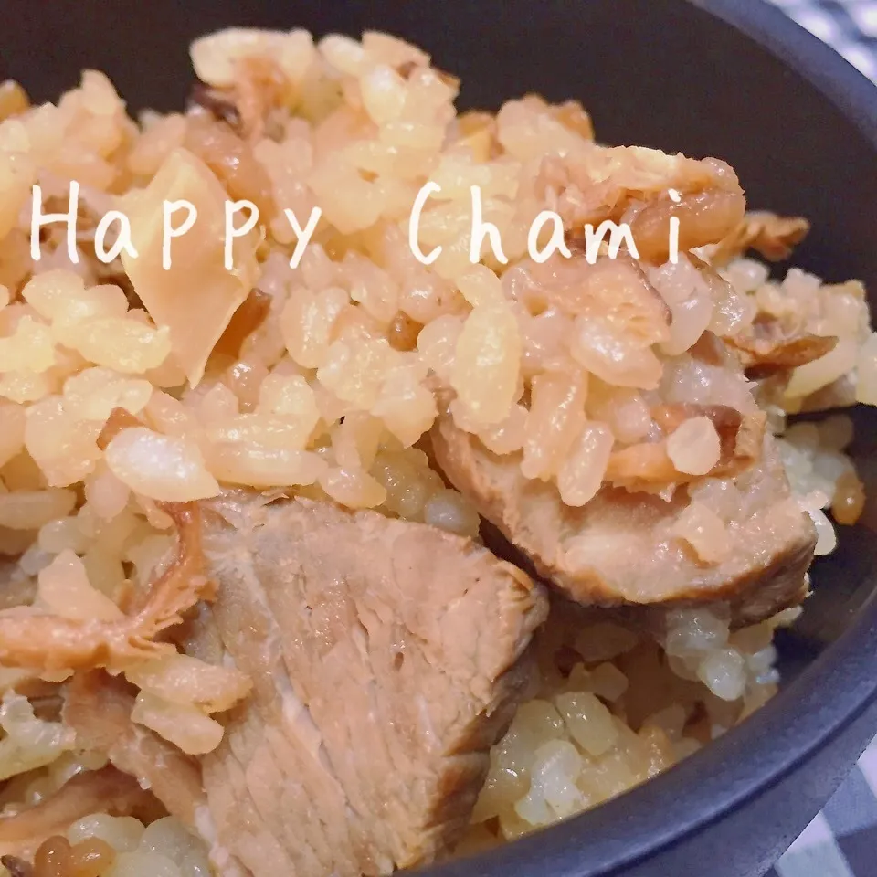 中華おこわ風 炊き込み御飯|chamiさん