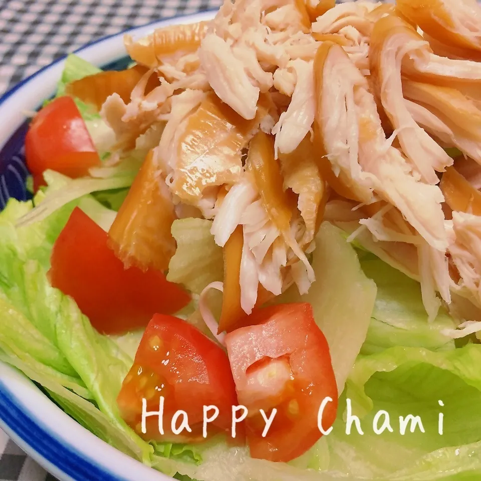 スモークチキンのサラダ|chamiさん