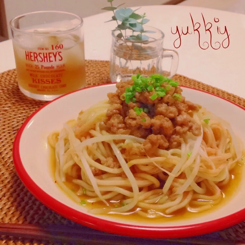 ◎カレー冷やし麺◎でご機嫌晩ごはん♡|ユッキーさん