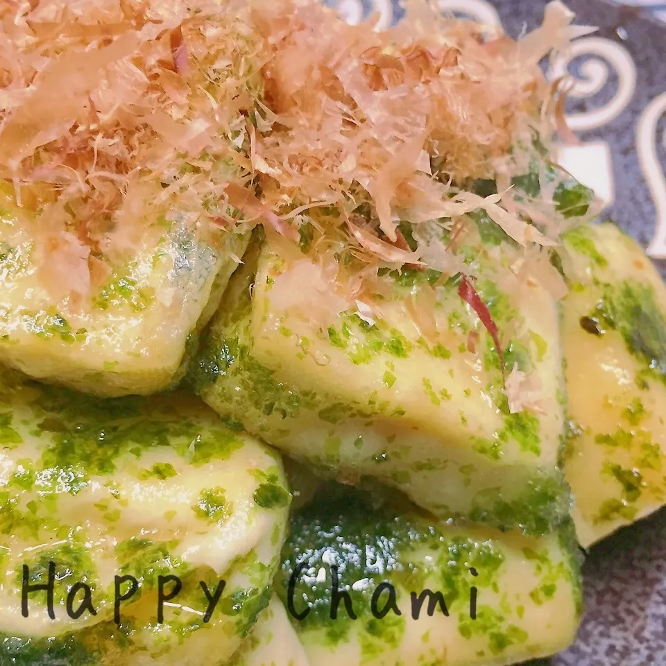 高野豆腐の磯辺風揚げ出し豆腐|chamiさん