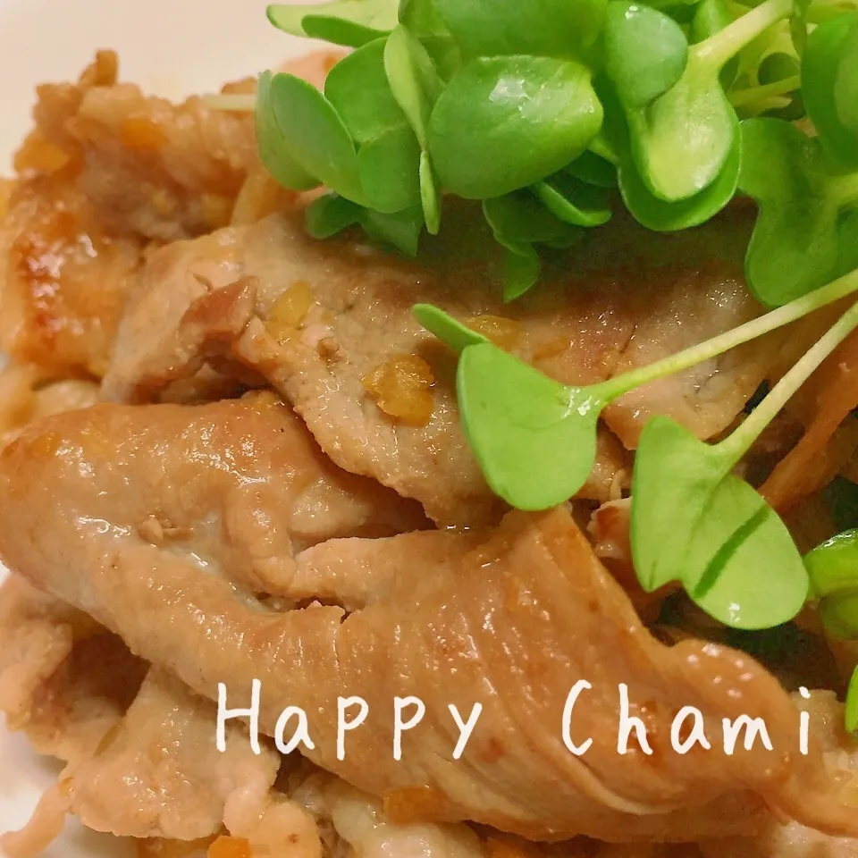 豚の生姜焼き|chamiさん