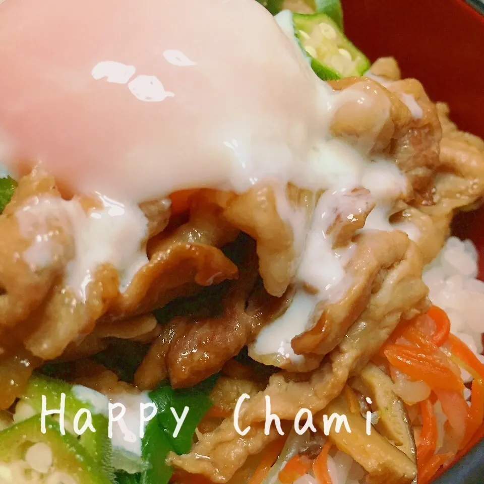 焼肉ビビンバ丼|chamiさん