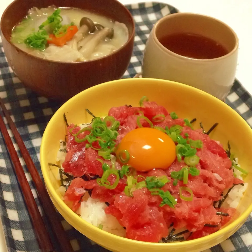 マグロたたき丼|ユッキーさん