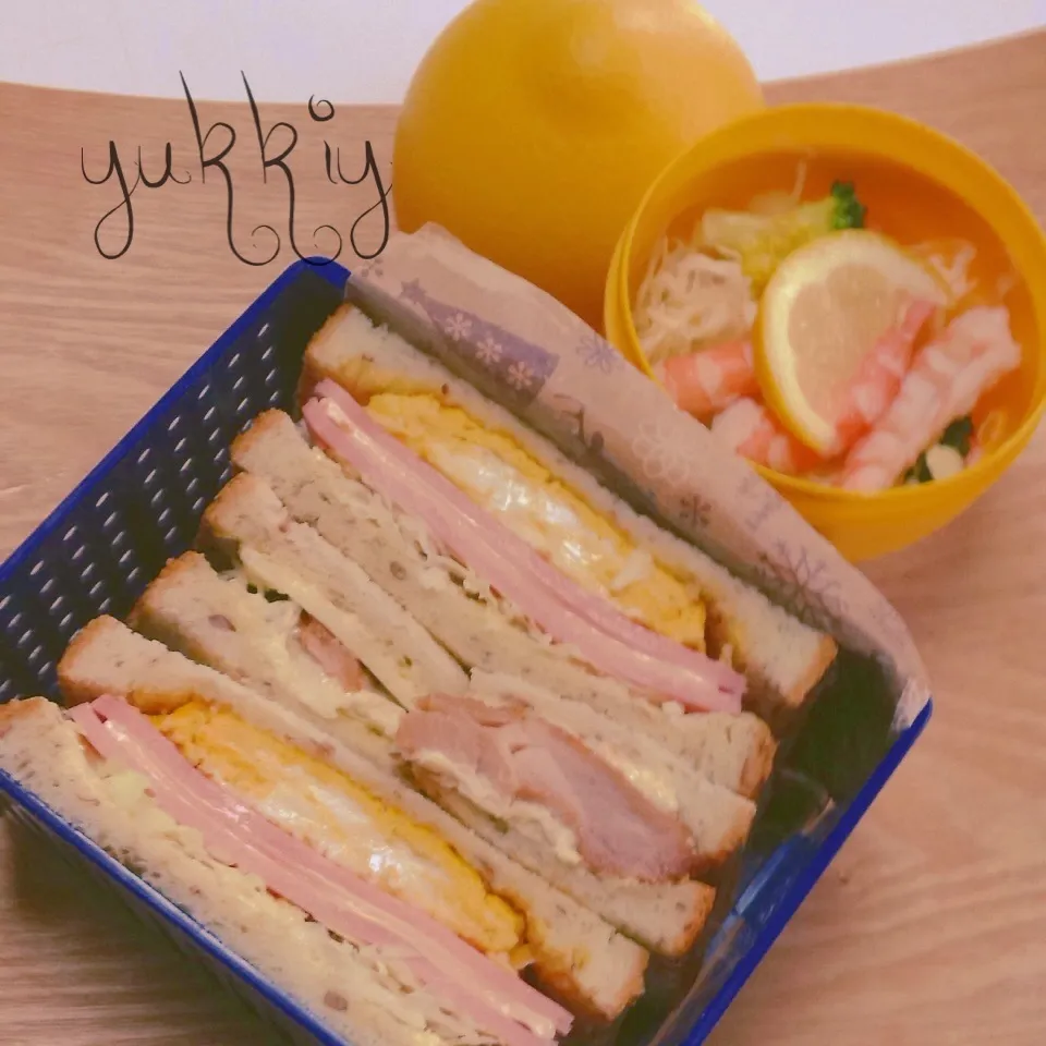 サンドイッチ弁当|ユッキーさん