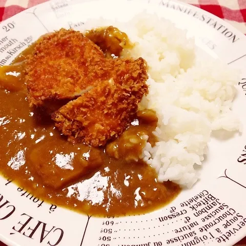 チキンカツカレー|ユッキーさん