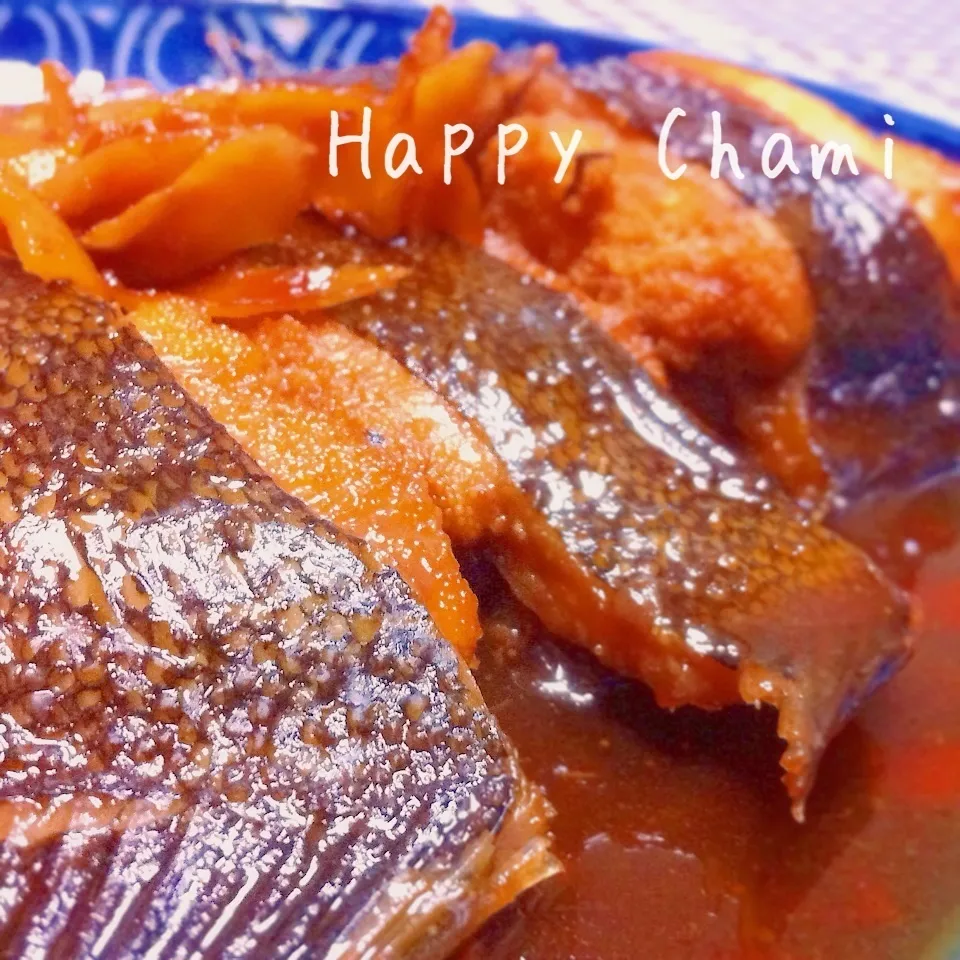 子持ちカレイの煮付け|chamiさん