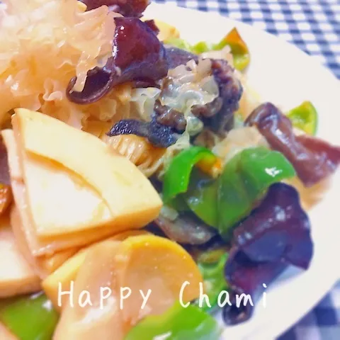 Snapdishの料理写真:中華風野菜炒め|chamiさん