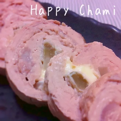 豚ロースのザーサイ＆チーズ巻きソテー|chamiさん