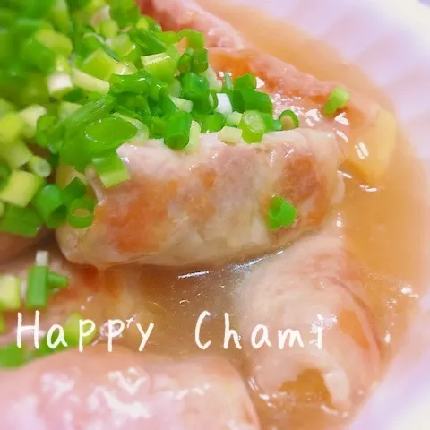 高野豆腐の肉巻き 中華風あんかけステーキ|chamiさん