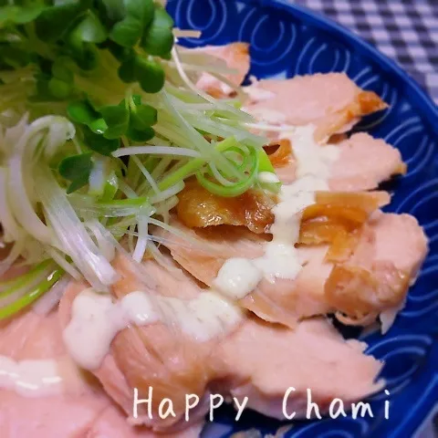 鶏胸肉のロースト 柚子胡椒ソース|chamiさん