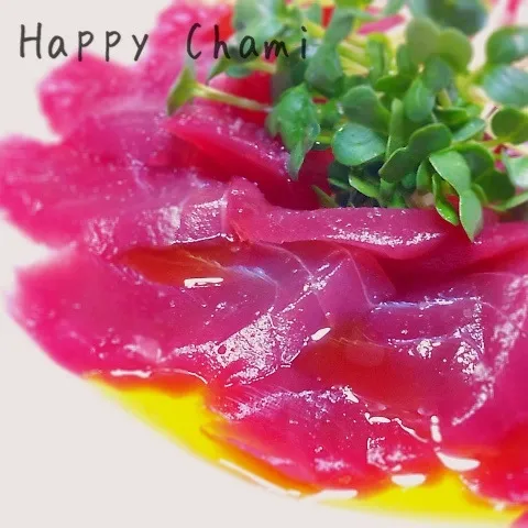 マグロのカルパッチョ|chamiさん