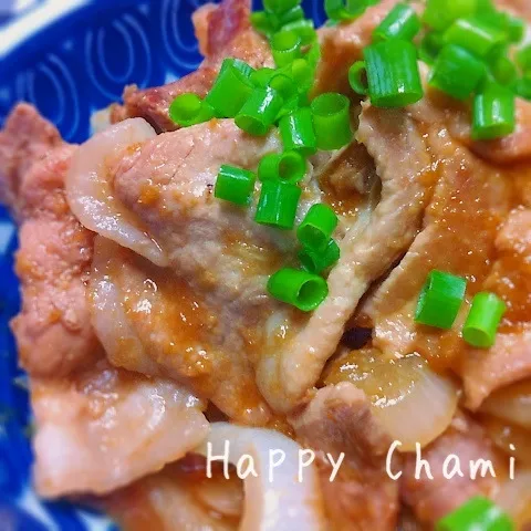 豚肉の生姜焼き|chamiさん